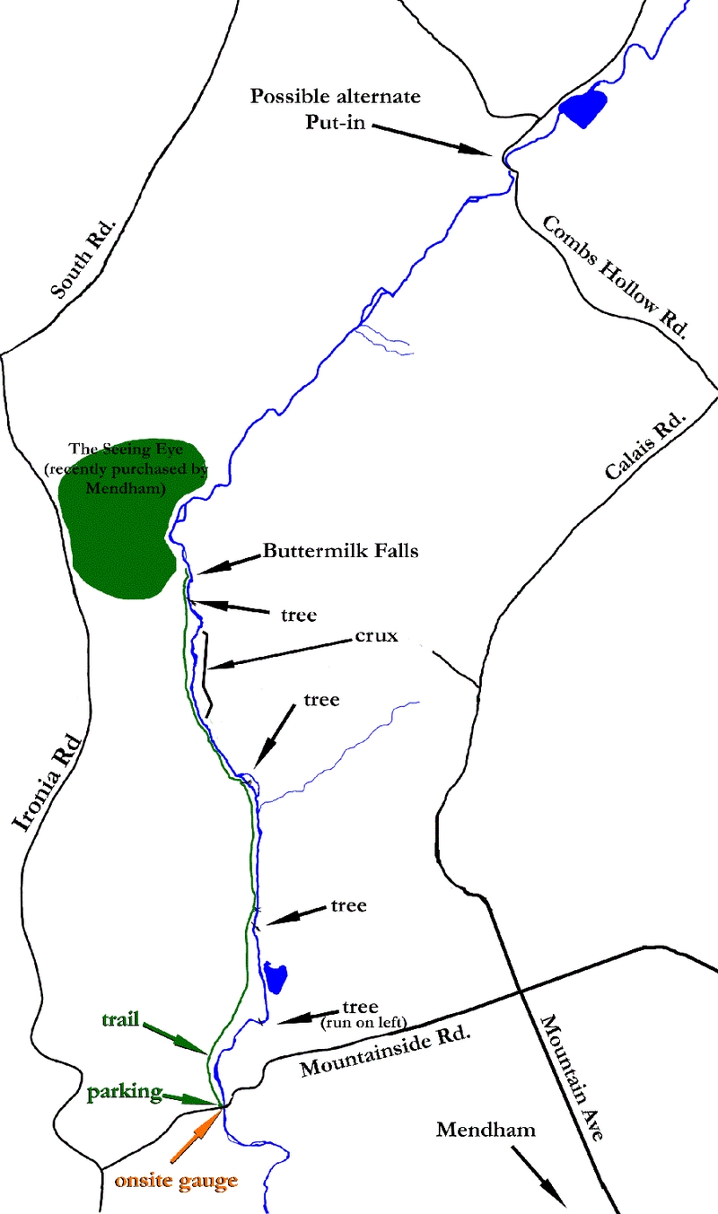 India Brook Guide Map (full size)