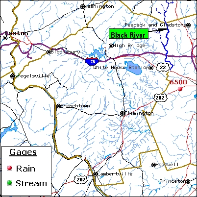 Rain Gauge for the Black R.