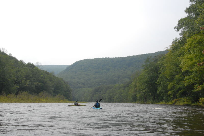 Floating Down Towards Carbis Bend