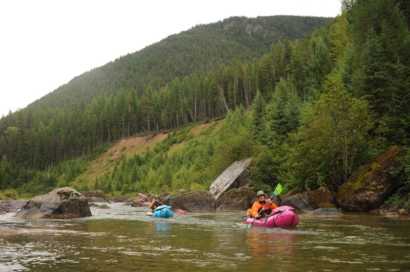 Packrafting on the Middle Fork