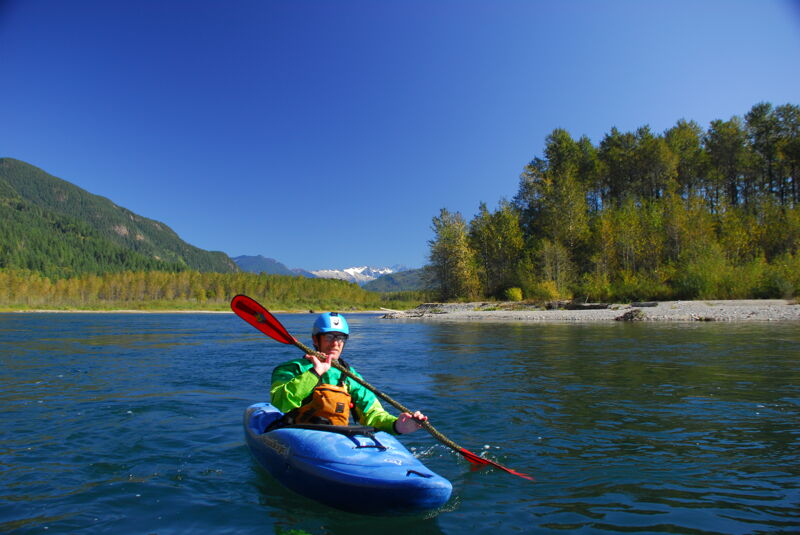 Adam on the Skagit