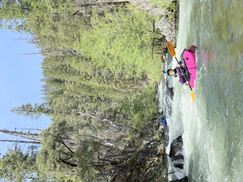 Packrafting North Fork Salmon River