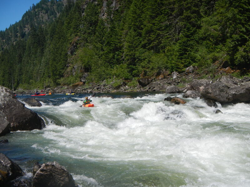 Sklavos at Lochsa Falls