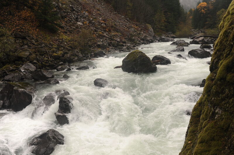 Rapids at KOP B2 Upstream View
