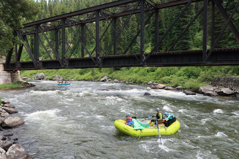 Rafting Through Trestle