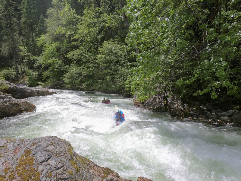 Lightning Creek Rapid