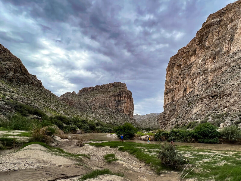 Boquillas Canyon, Rio Grande Village to Heath Canyon Ranch