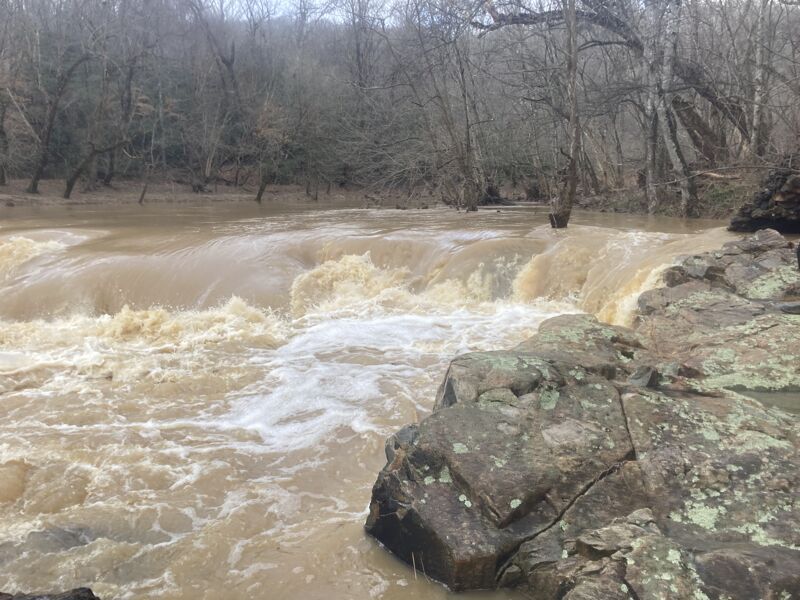 Moore's Mill Busted Dam