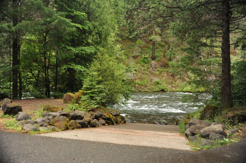 Ramp at Boulder Flat Access