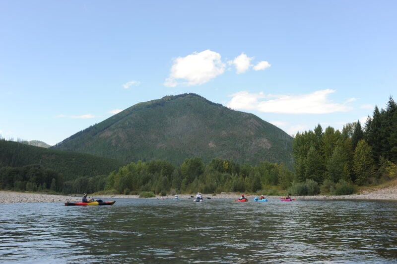 View Downstream from West Glacier Access