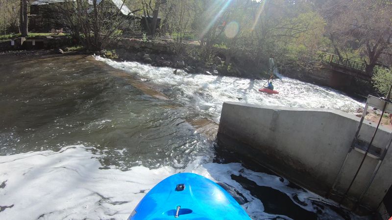 Boulder Creek @05. Eben G Fine Park to CU Greenhouse
