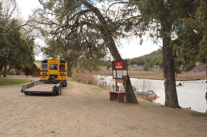 Boats on the Water and Headed Downstream