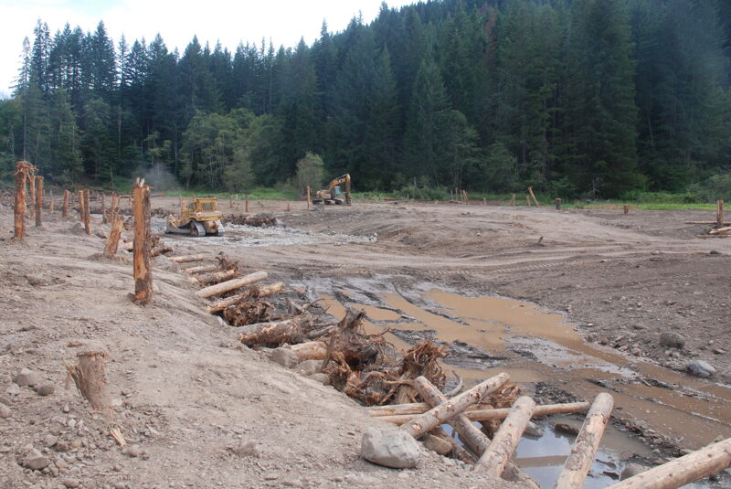 Restoring the Channel in the Former Reservoir