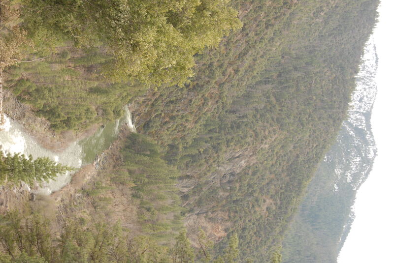 Scott River Canyon from the Shuttle