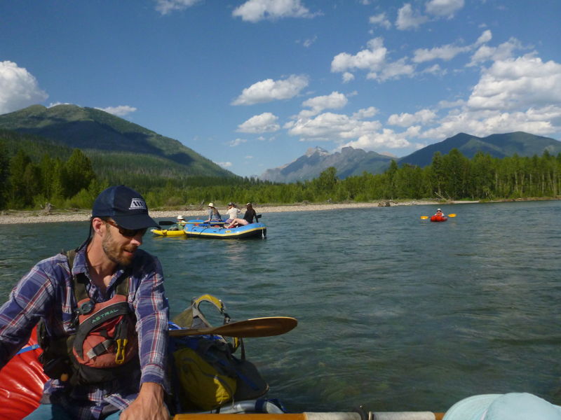 Scenic cruising on the MF Flathead