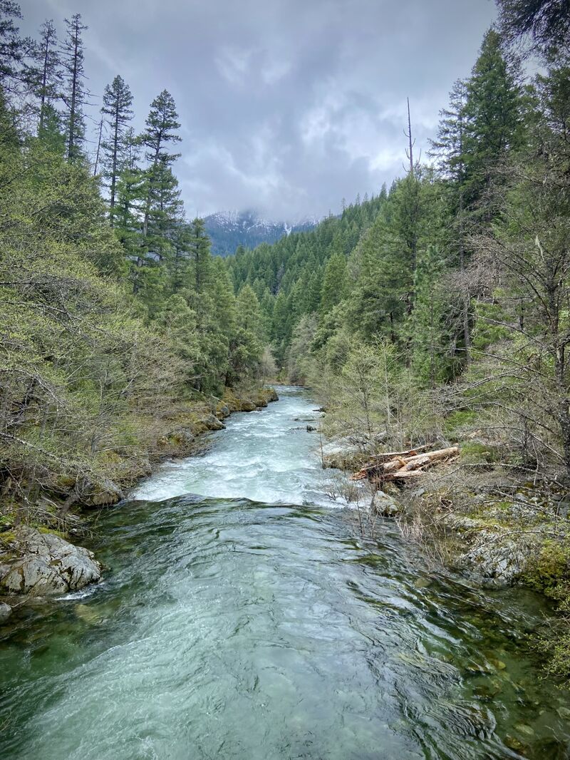 View from Mule Bridge