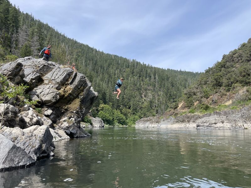 Jump Rock at Big Windy