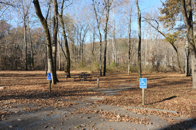Parking Area at Greer Launch