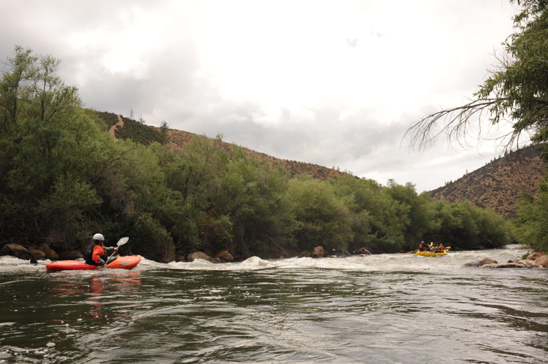 Looking Downstream at Humbug Rapid
