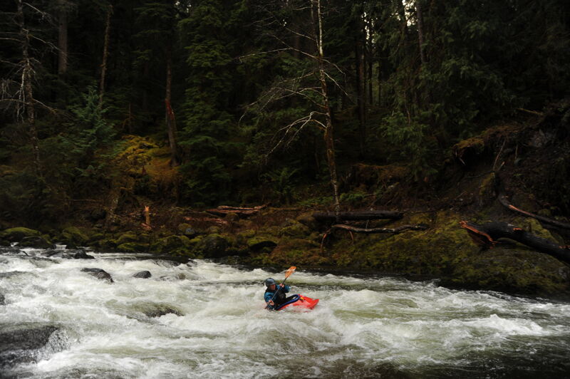 Emily on the Sol Duc