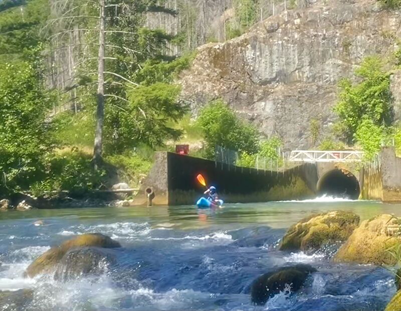 The put in