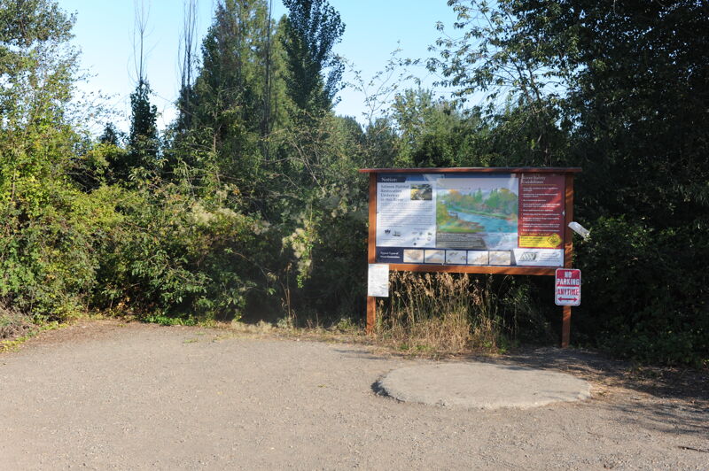 Riverbend Access Sign