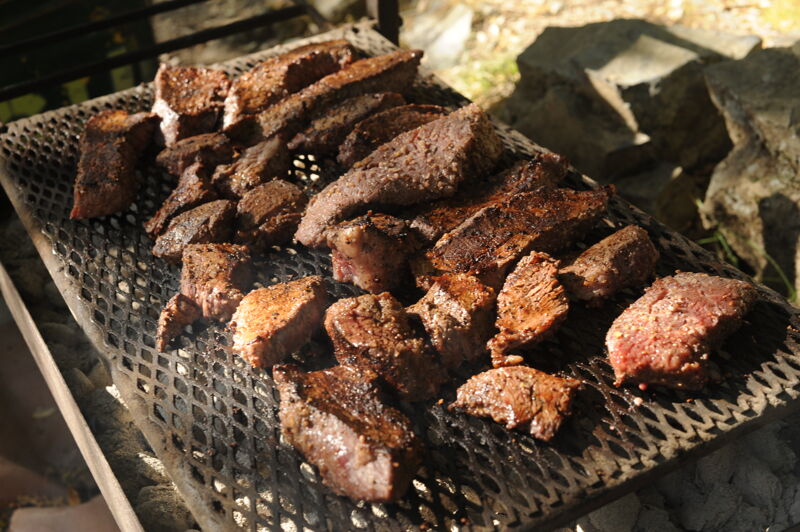 Meat on the Grill at Whiskey Creek