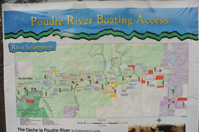 Stevens Gulch River Map