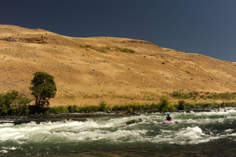 Taka on Washout Rapids