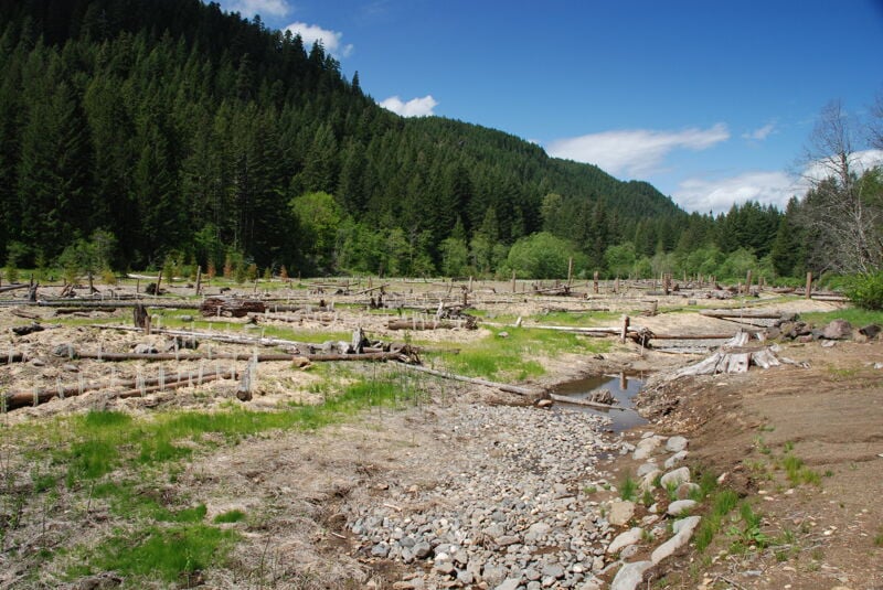 Upstream View of Reservoir