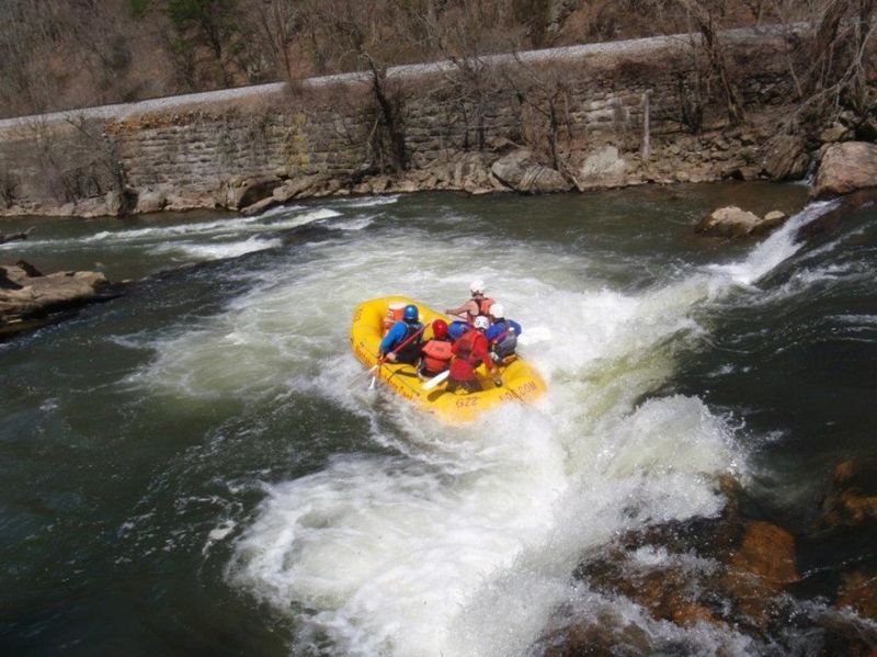 French Broad @9. Barnard to Hot Springs 