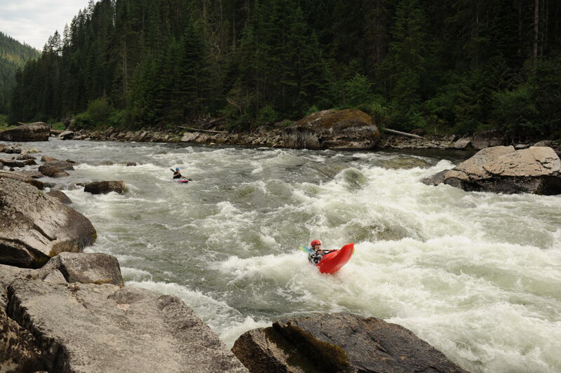 Cate on Snoden Creek