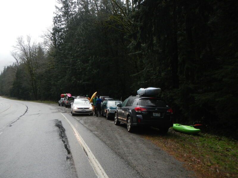 Parking at Split Rock