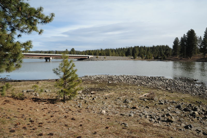 Pioneer Park View of Current Reservoir Access