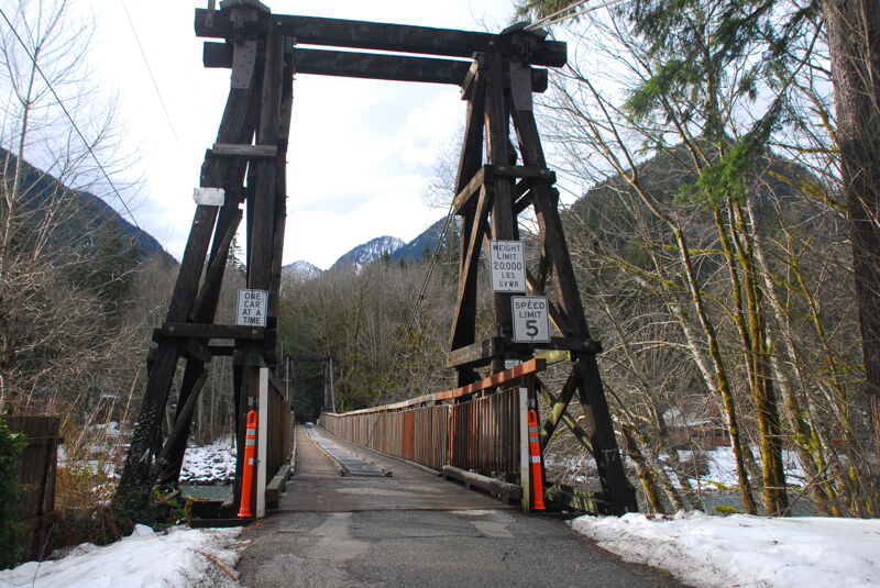 Community of Baring, NE Index Creek Road Bridge Access