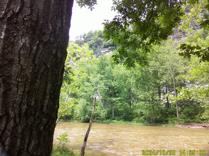 View from Dick Gramm's Lunch stop