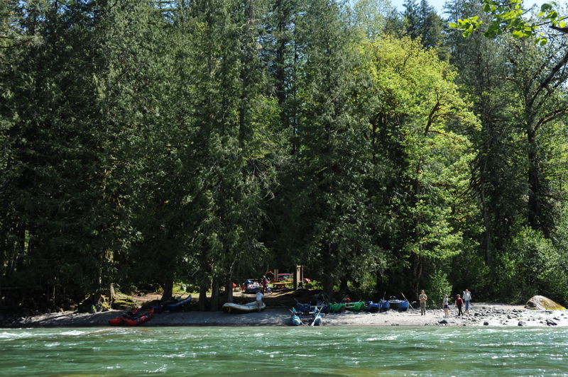 Sauk River Launch