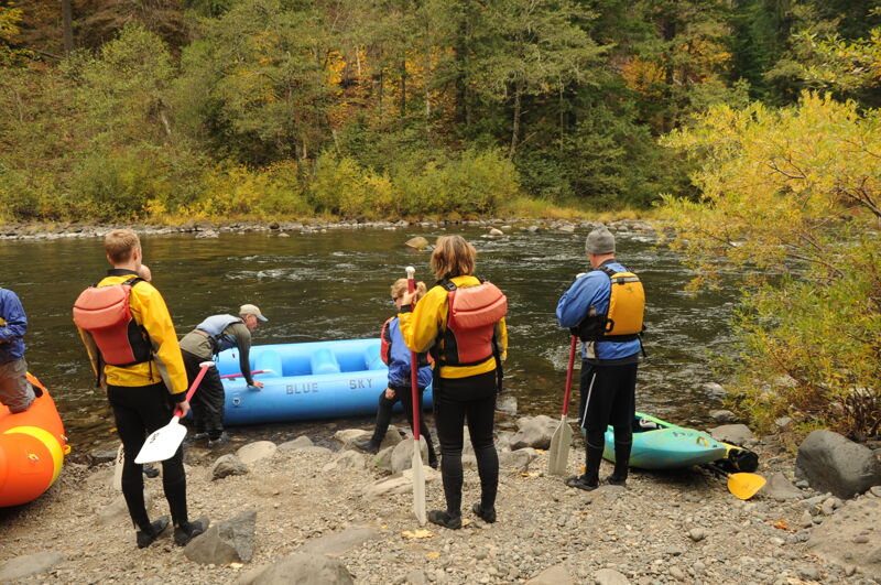 River Management Society field trip