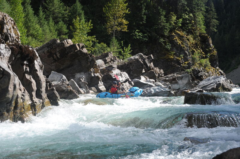 One of the Fun Rapids in Spruce Creek Series