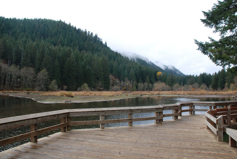 Reservoir Behind Hemlock Dam
