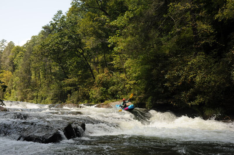 Vicky Packrafting Pinball