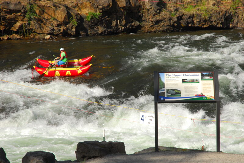 Upper Clackamas Whitewater Festival - Carter Bridge Day Use Site