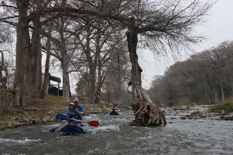 Unnamed Rapid Just Below Gruene Bridge