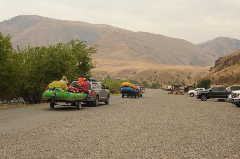 Parking Area at Heller Bar