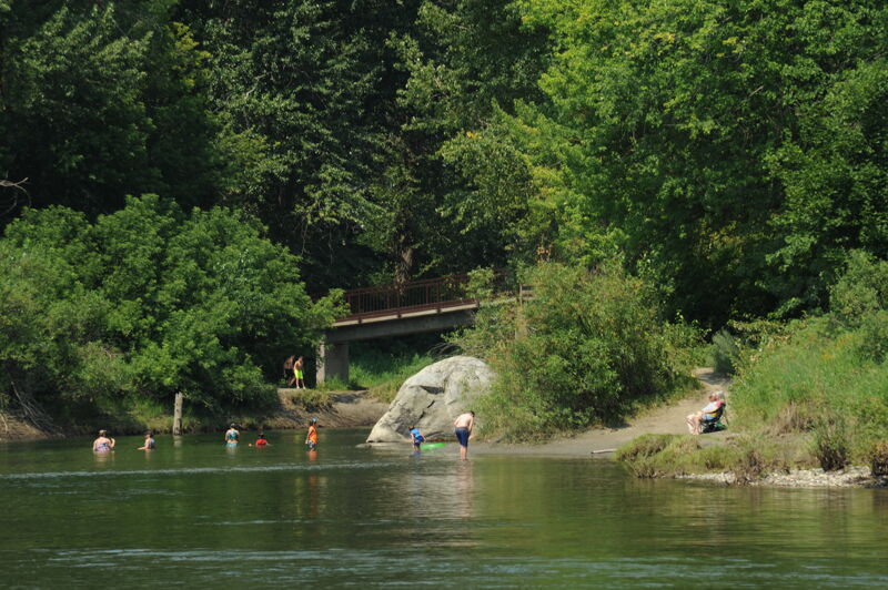 Marble Rock Beach and Black Bird Island