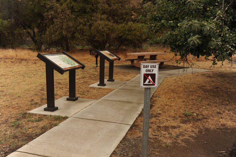 Pave Path in Picnic Area