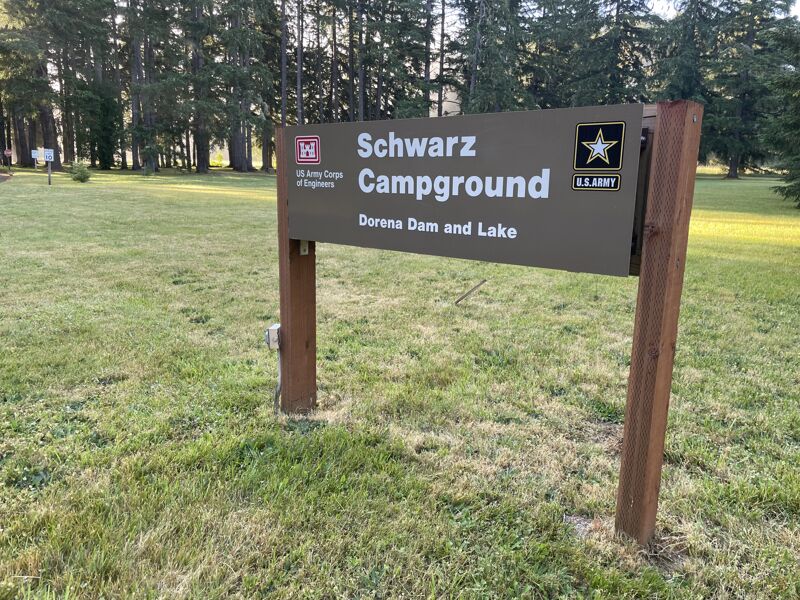 Schwarz Campground Sign