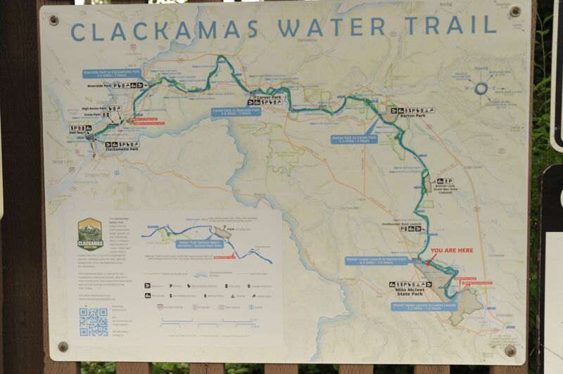 Clackamas Water Trail Map
