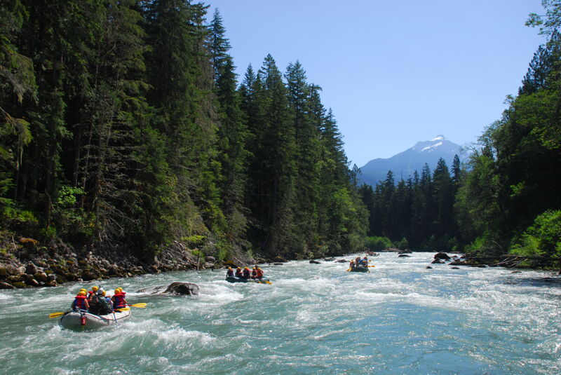 Rafting on the Sauk