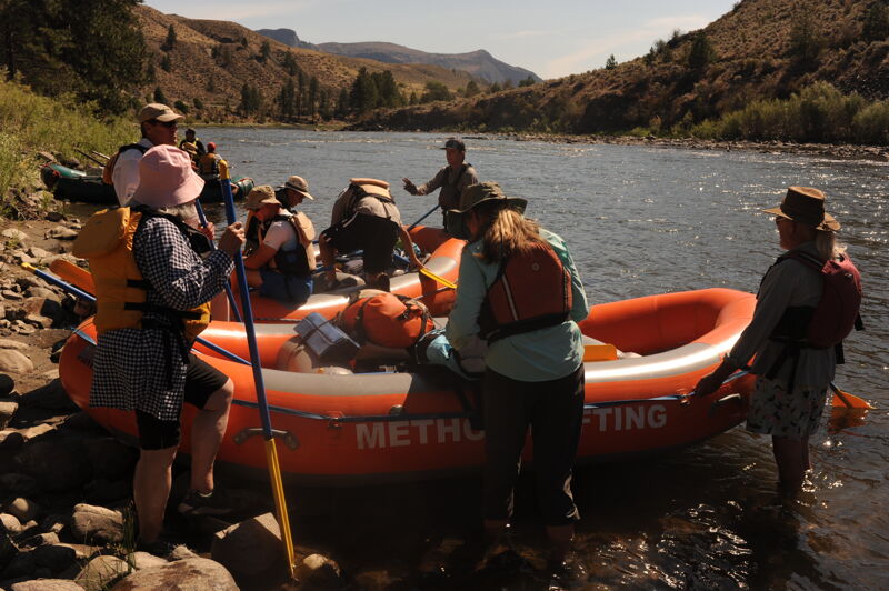 Loading Boats at the Similkameen Recreation Site